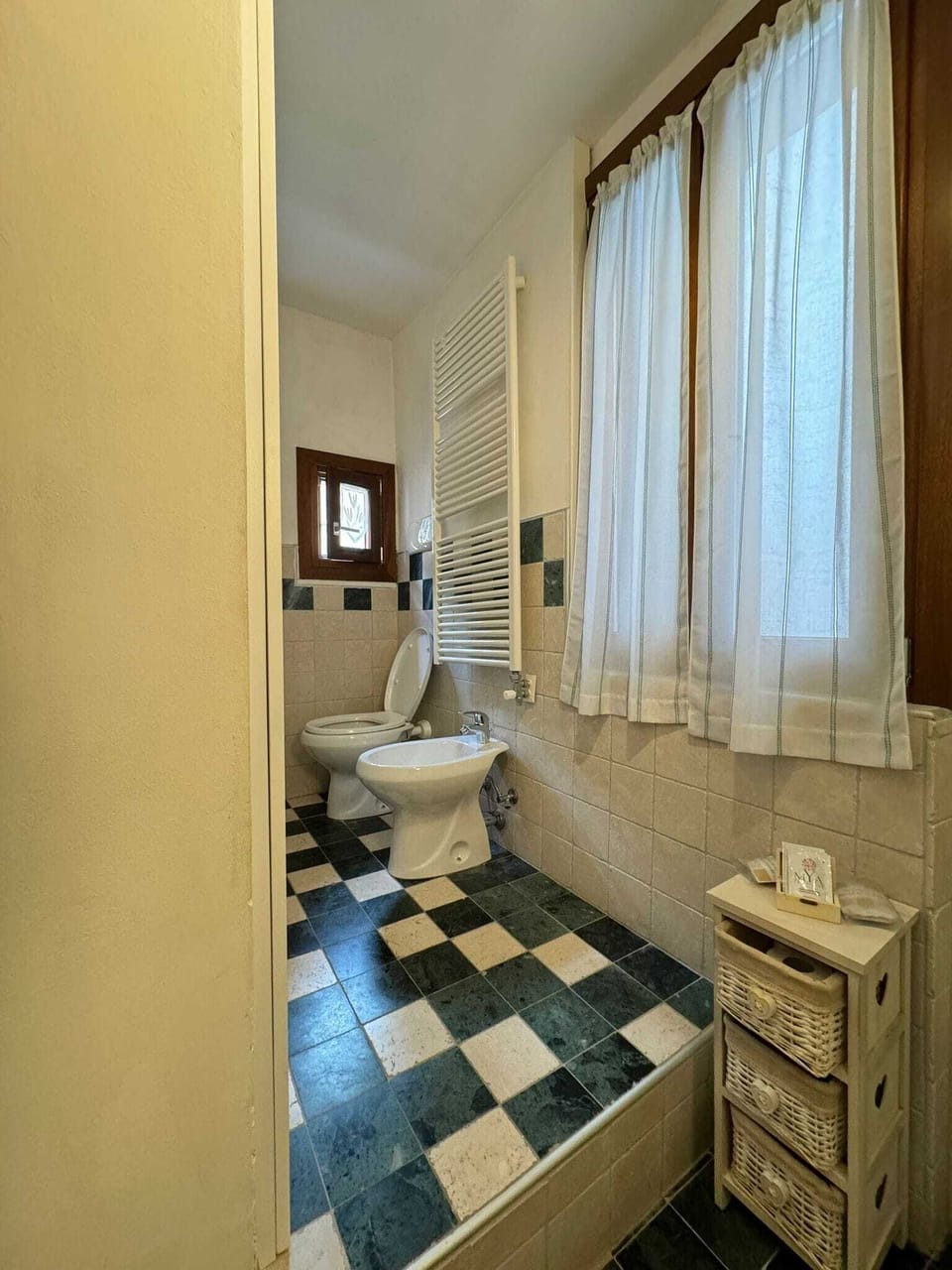 Shower, rainfall showerhead, hair dryer, bidet