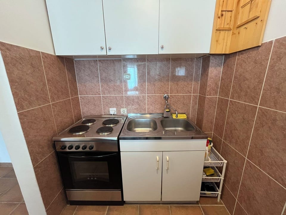 Comfort Apartment, Balcony, Courtyard View | Private kitchen