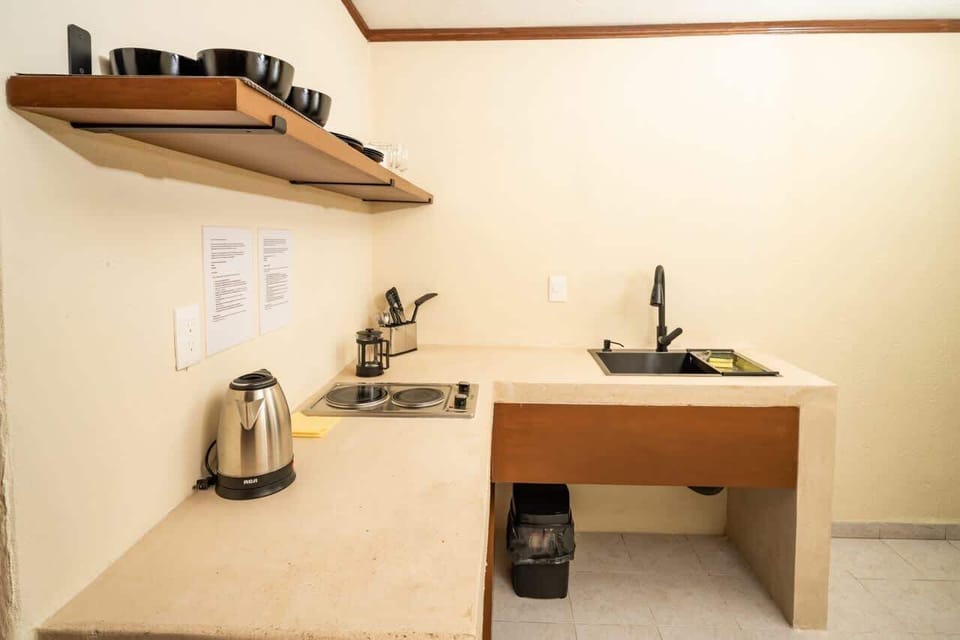 A space to prepare your favorite dishes — stone countertop makes cooking easy and enjoyable 🍴🧑‍🍳