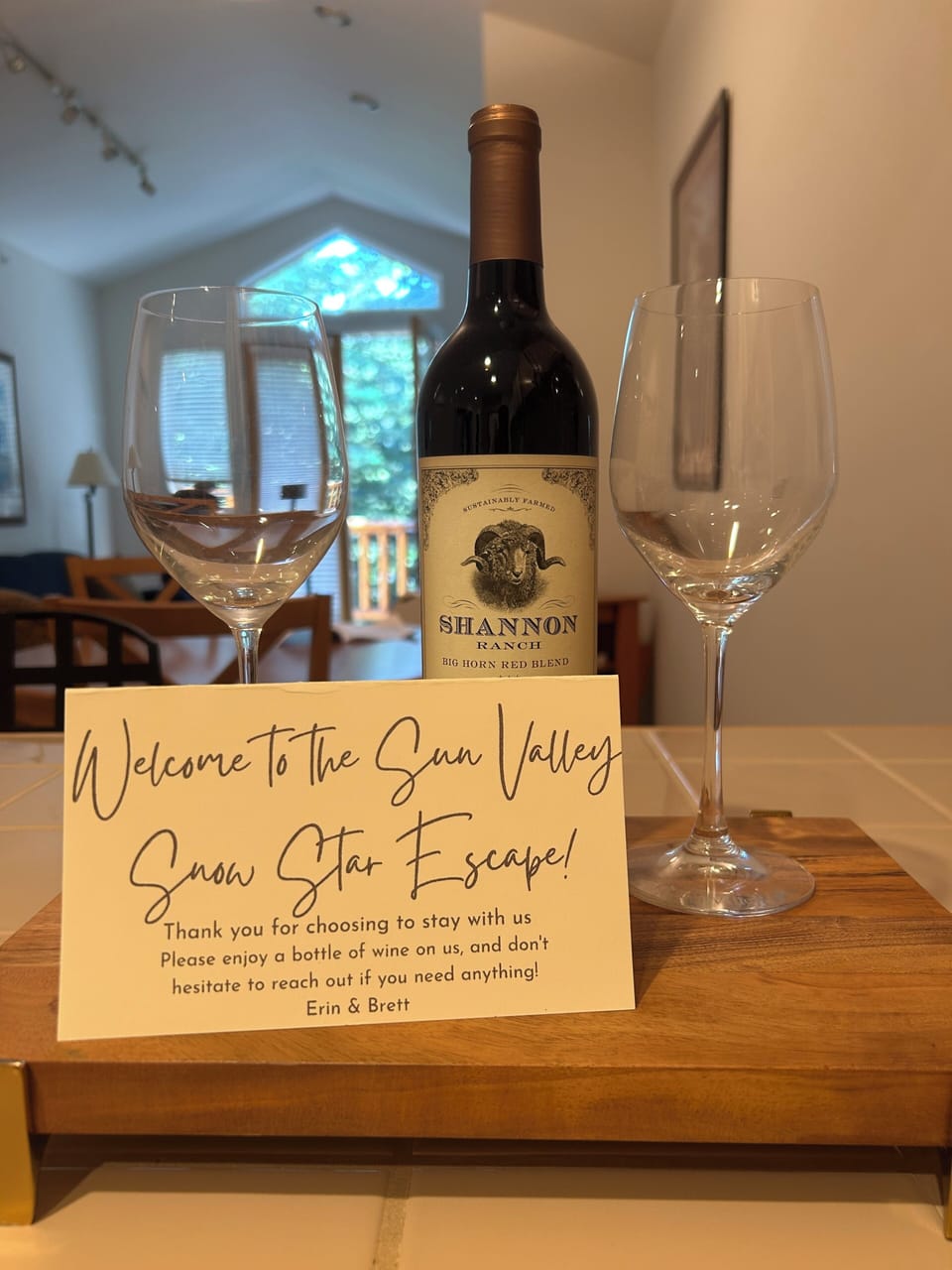 Welcome Wine!
