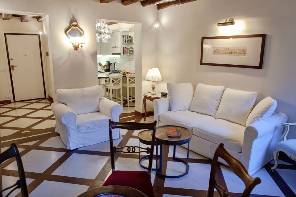 Apartment, City View | Living area | Flat-screen TV
