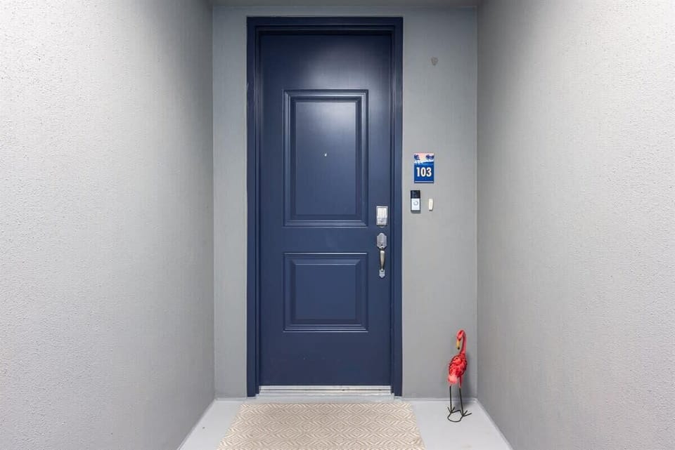 Private entrance to your stay