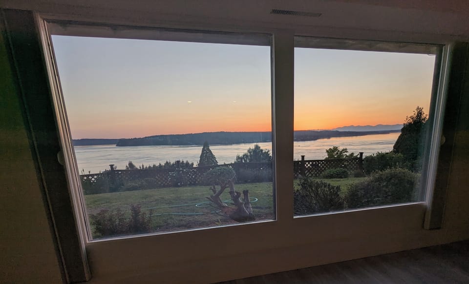 Never get tired of the expansive water views