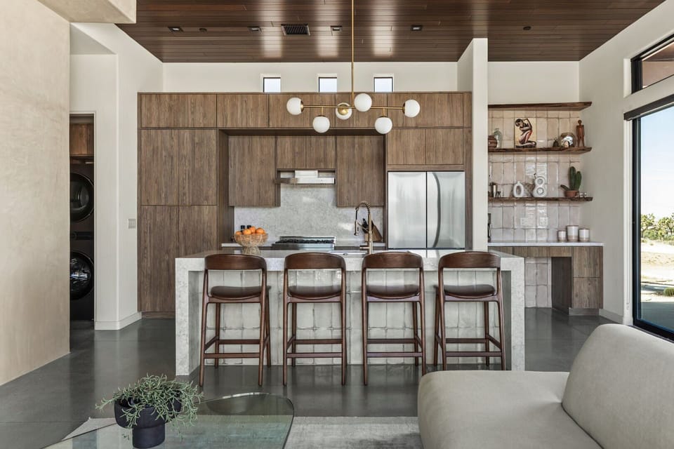 Kitchen with state-of-the-art appliances