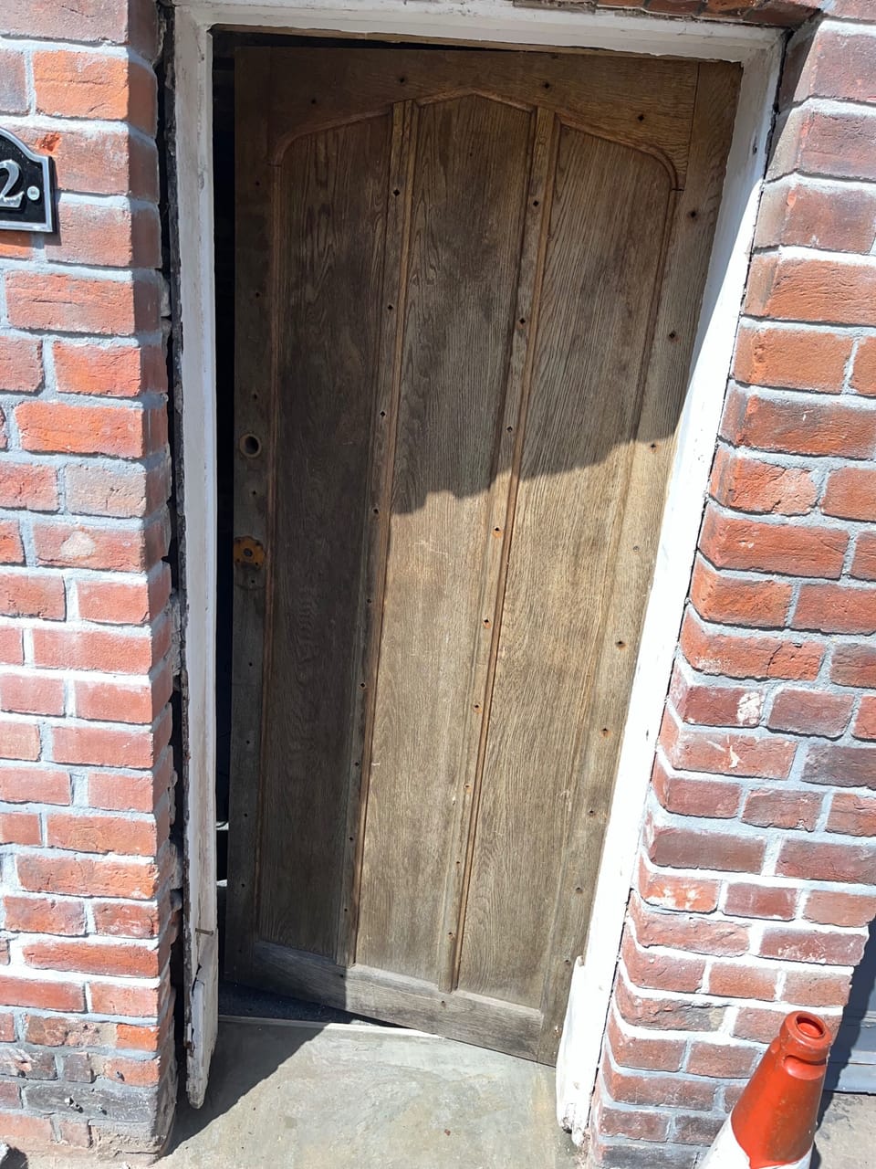 Front door from street