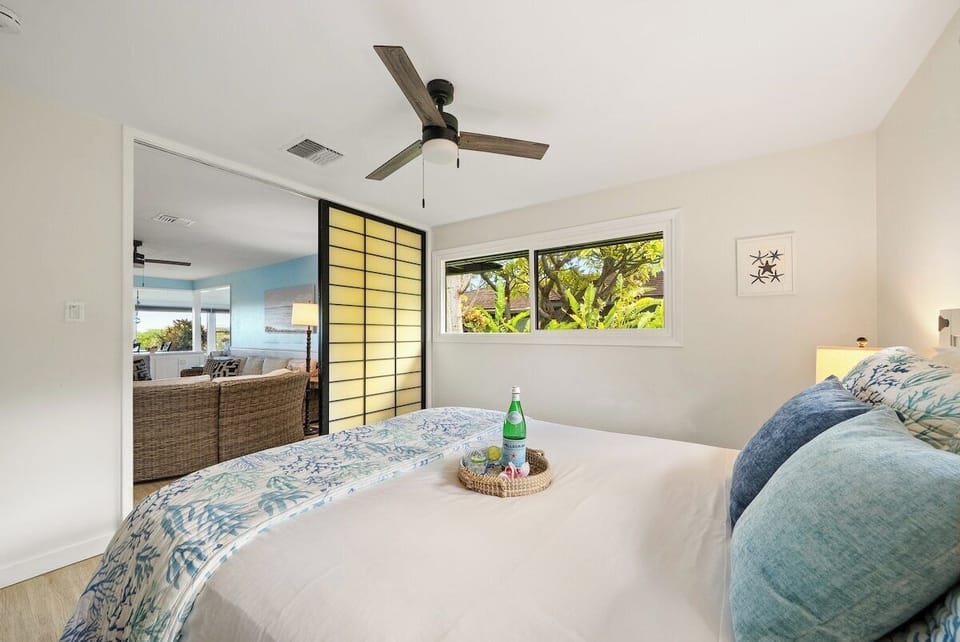 Spacious layout with calming decor for restful nights