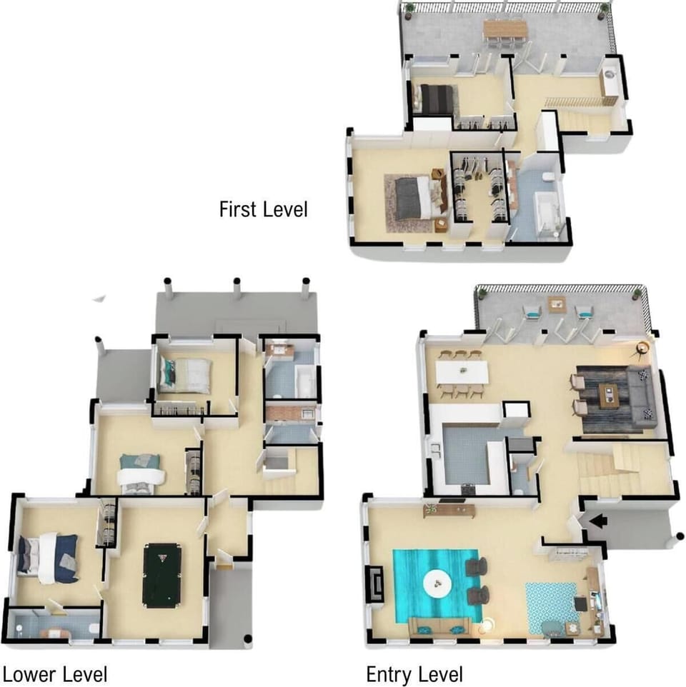 Floorplan layout illustrating the internal configuration of the home.