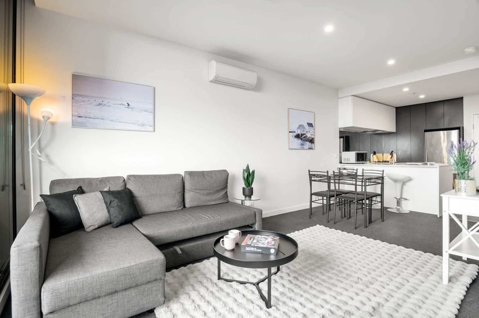 Living Area/Kitchen/Dining Area