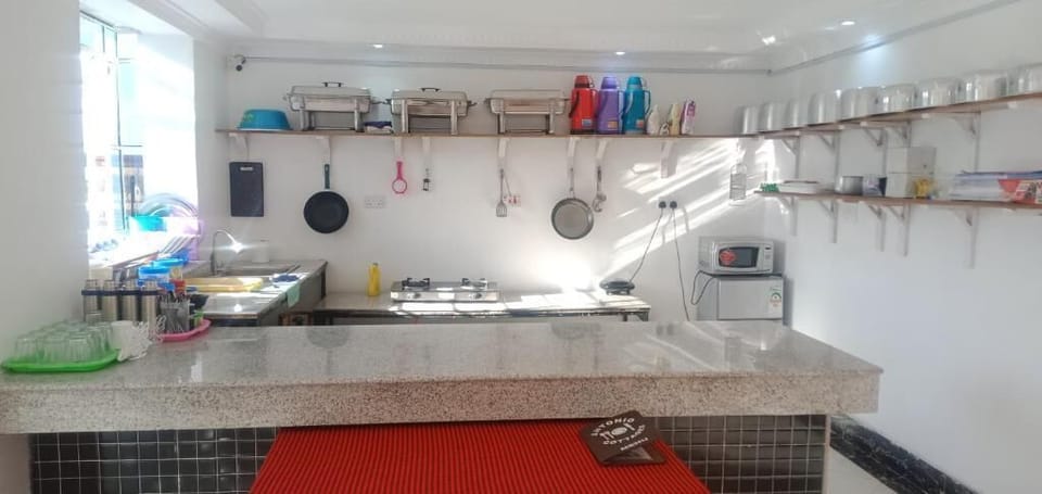 Deluxe Apartment, Garden View | Private kitchen