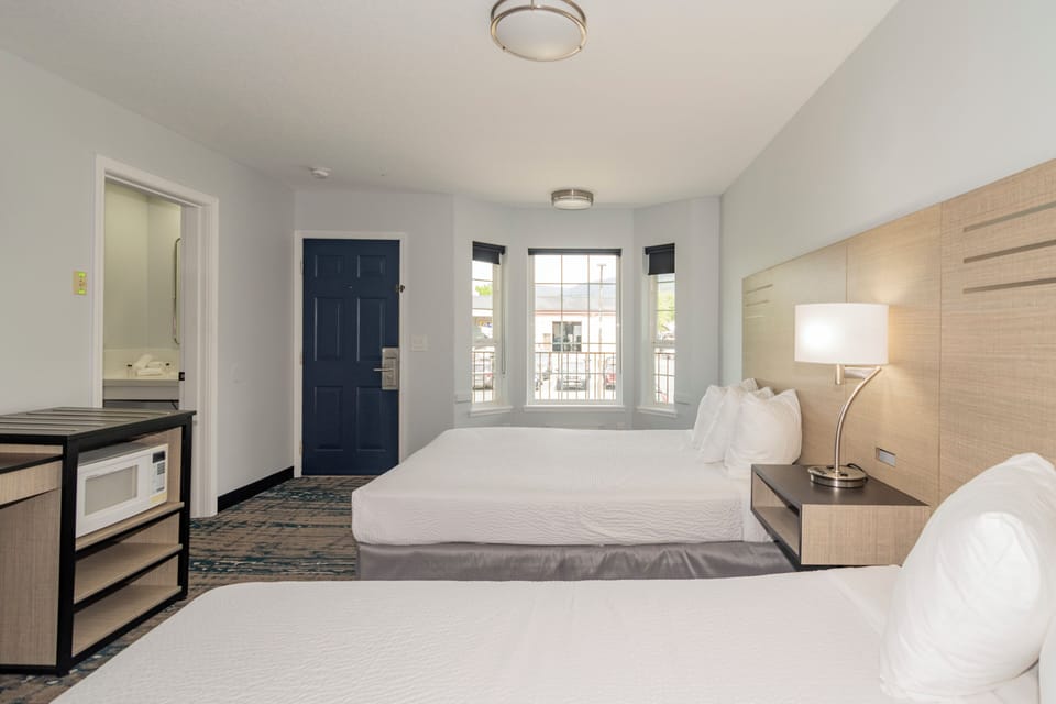 Standard Room, 2 Queen Beds | Free WiFi, bed sheets