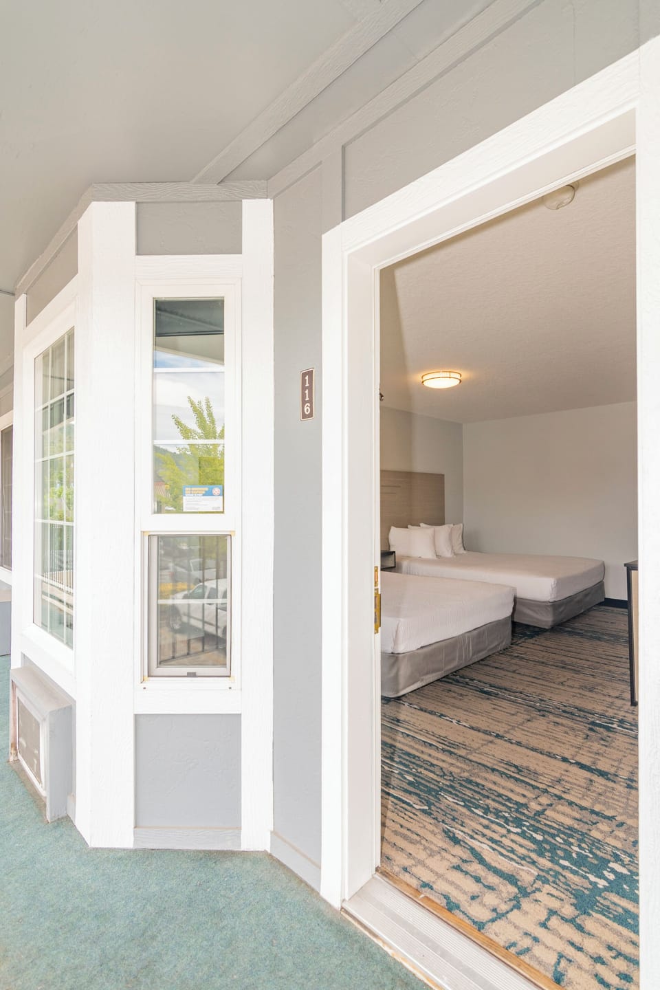 Standard Room, 2 Queen Beds | Free WiFi, bed sheets