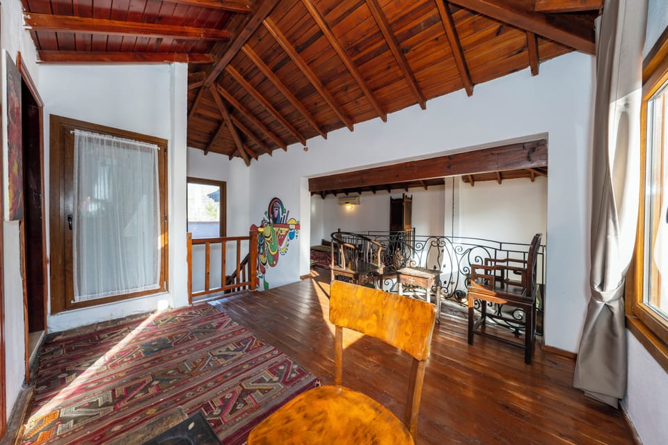 Luxury Villa | Living area | Flat-screen TV, fireplace