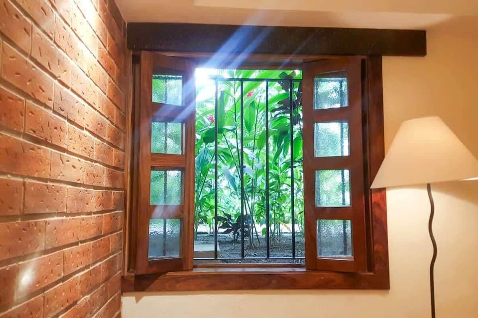 Lush greenery right outside your window