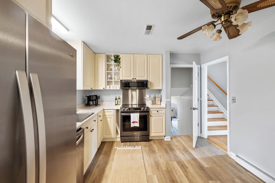 Fully equipped kitchen