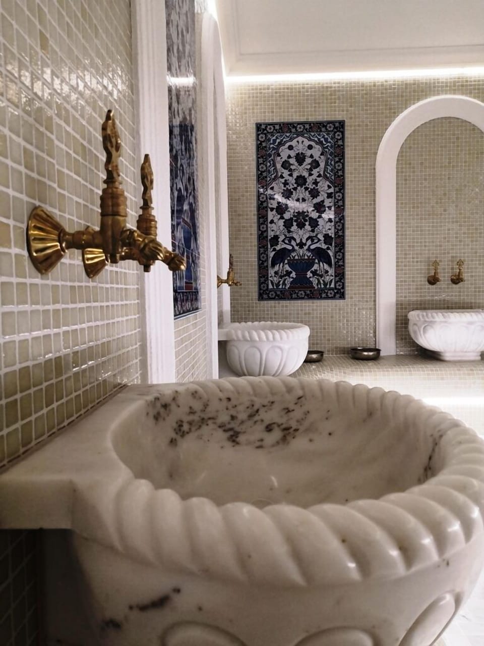 Turkish bath, body scrubs, massages