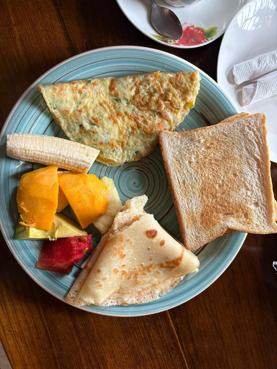 Free daily full breakfast
