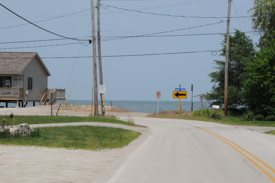view from driveway entrance (bottom left)