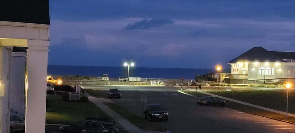 ocean view from balcony