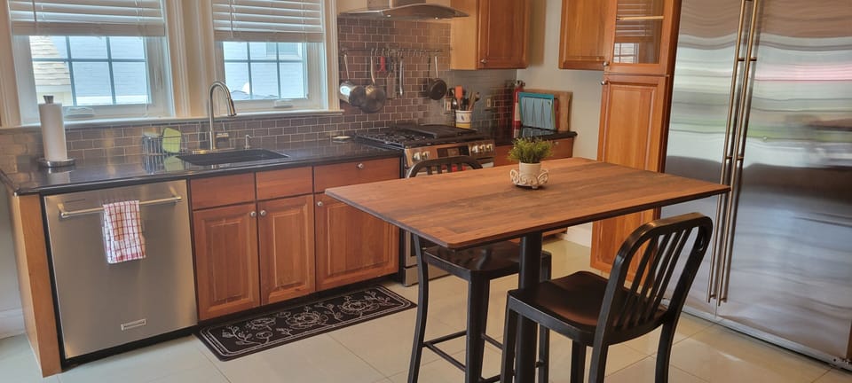 fully-equipped kitchen