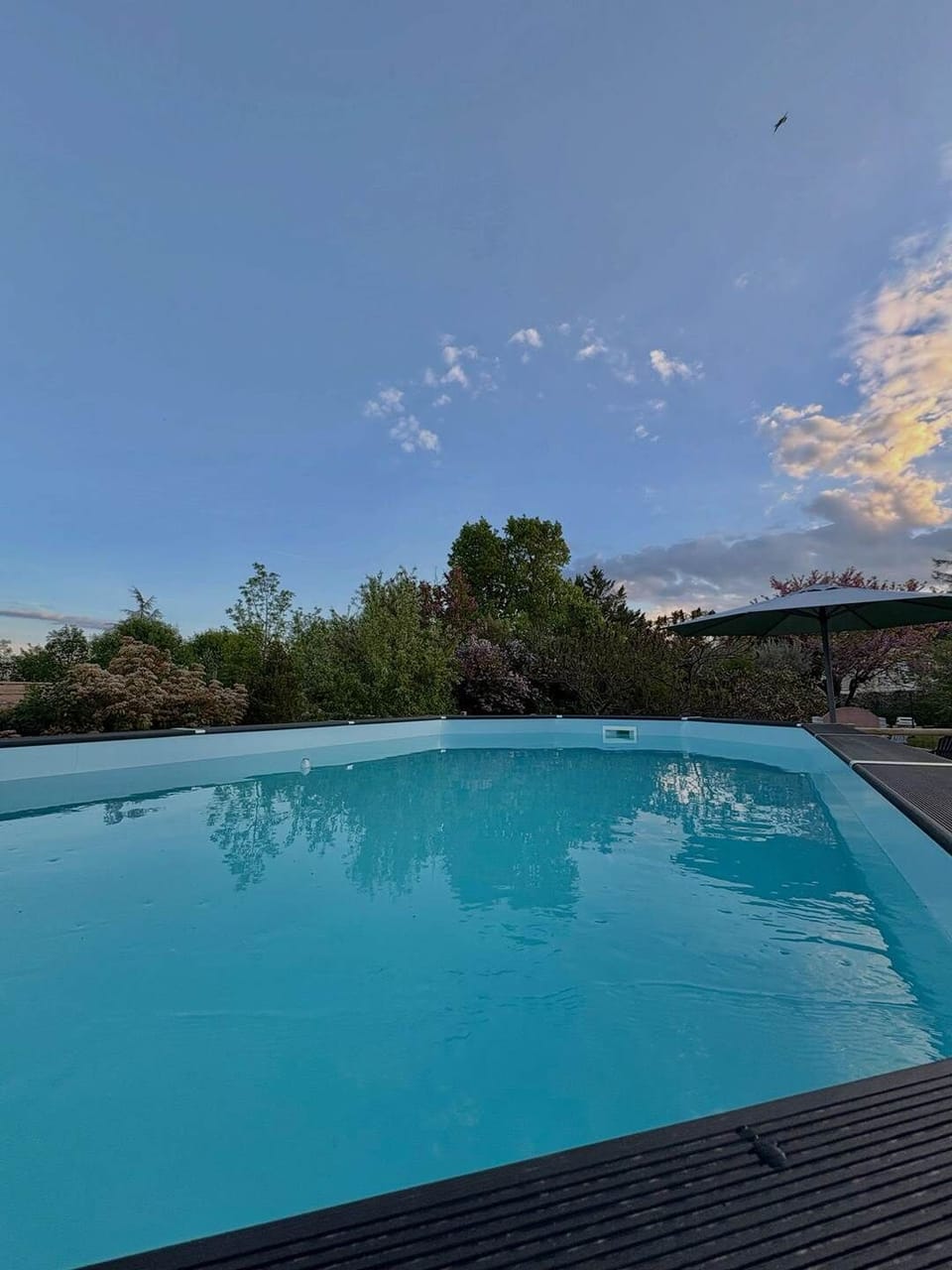 Piscine partagée