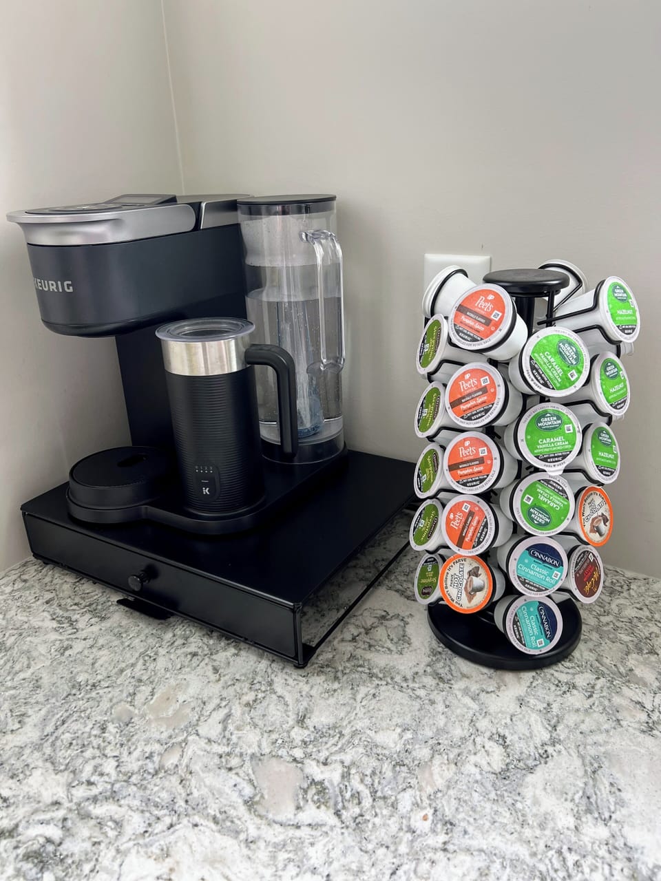 Keurig with pods available
