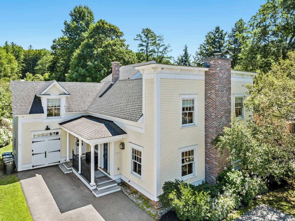 Restored 1893 home in the center of Stowe's Historic Downtown