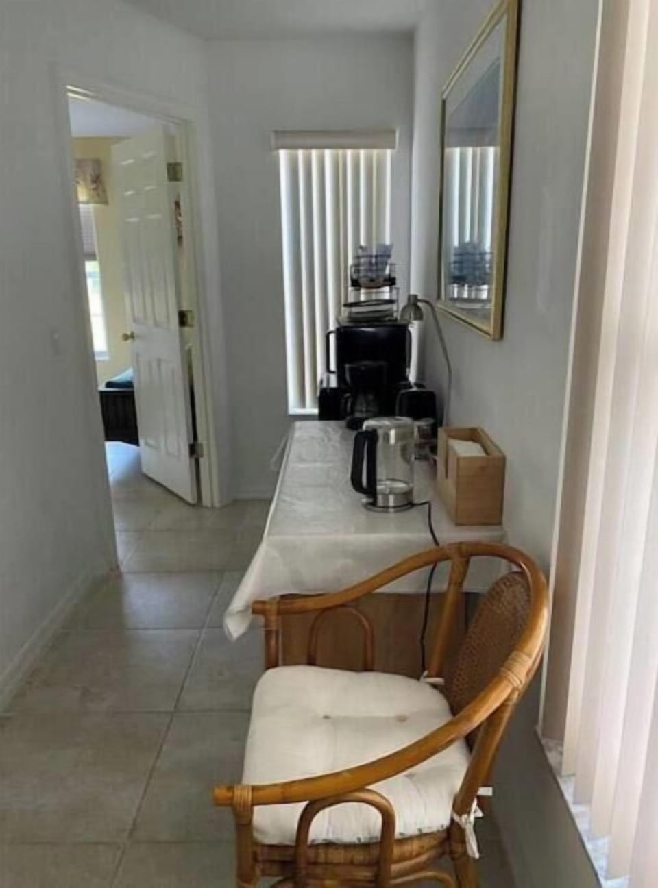 Corridor by the guest room