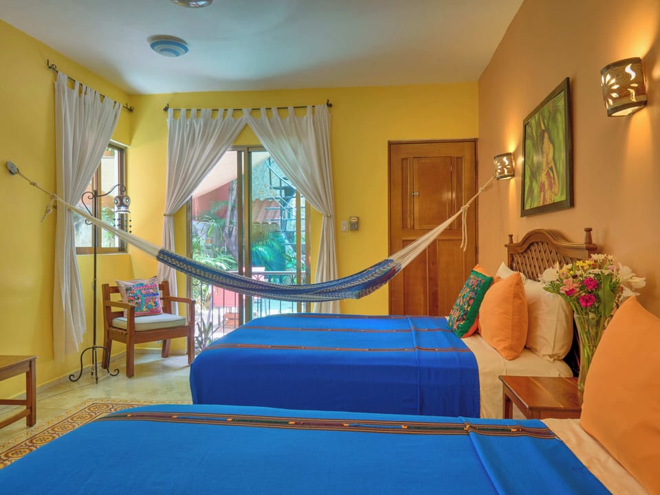 Room, 2 Queen Beds, Ensuite | Egyptian cotton sheets, premium bedding, in-room safe, desk