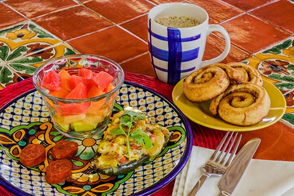 Free daily full breakfast