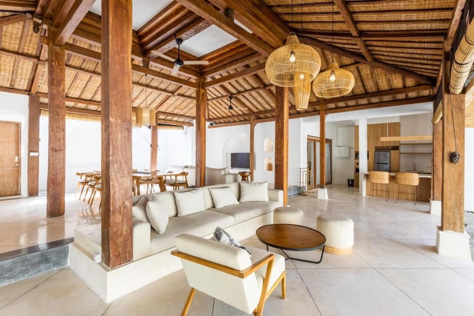 Villa, 3 Bedrooms | Living area | 32-inch LCD TV with cable channels