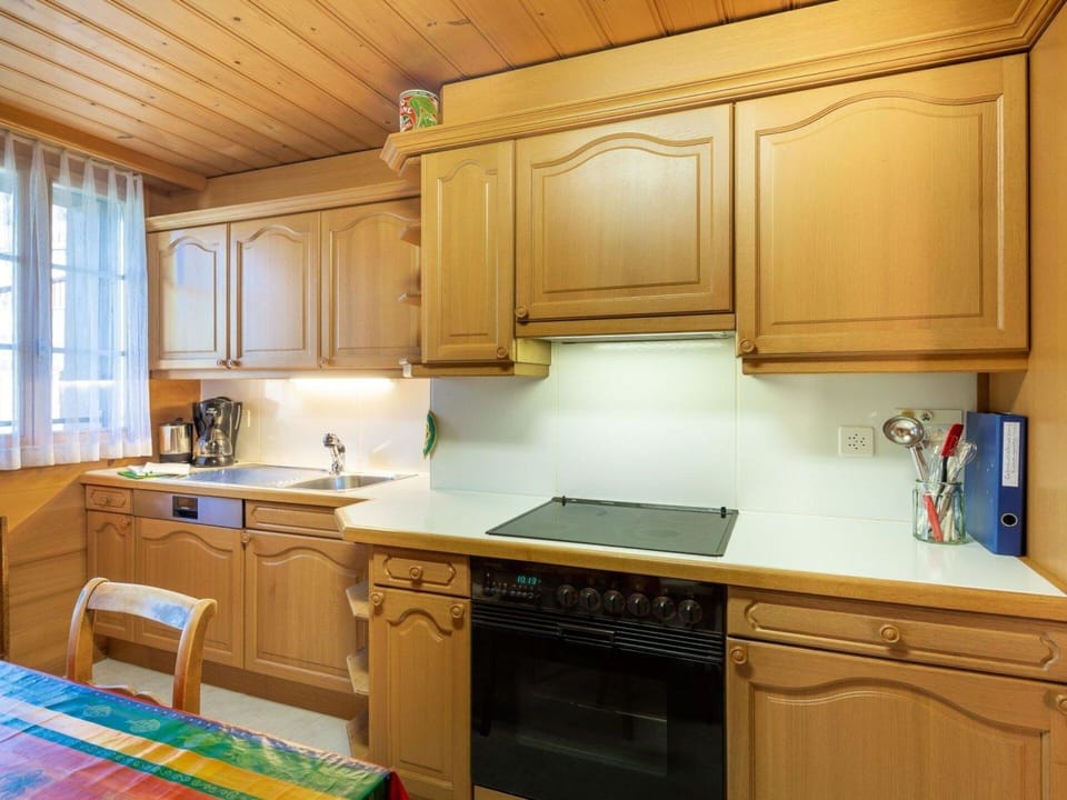 Wood, Interior Design, Kitchen, Cabinetry, Flooring, Countertop, Furniture, Kitchen Appliance, Home, Room
