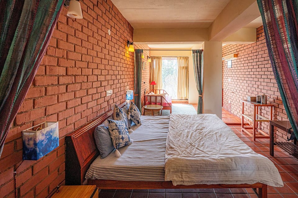 Standard Triple Room, Balcony, Mountain View | Desk, laptop workspace, free WiFi
