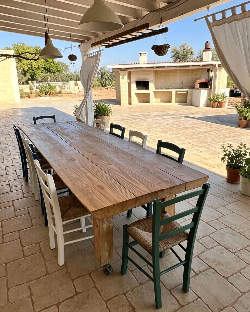 Outdoor dining