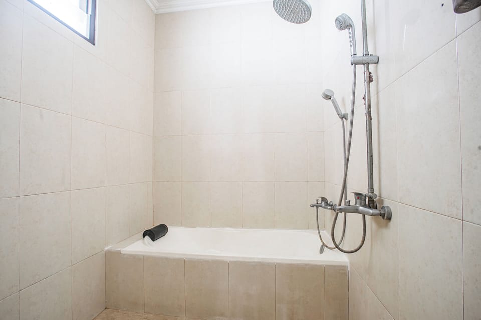 Family Suite | Bathroom | Shower, towels, soap, shampoo