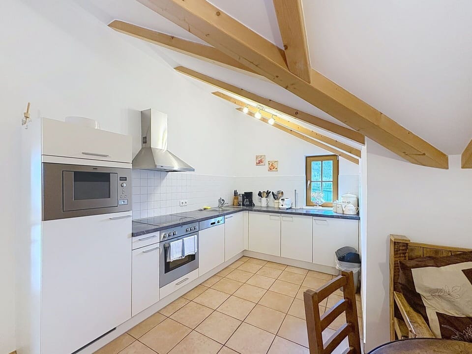 Interior Design, Flooring, Ceiling, Wood, Floor, Furniture, Room, Kitchen, Lighting, Countertop