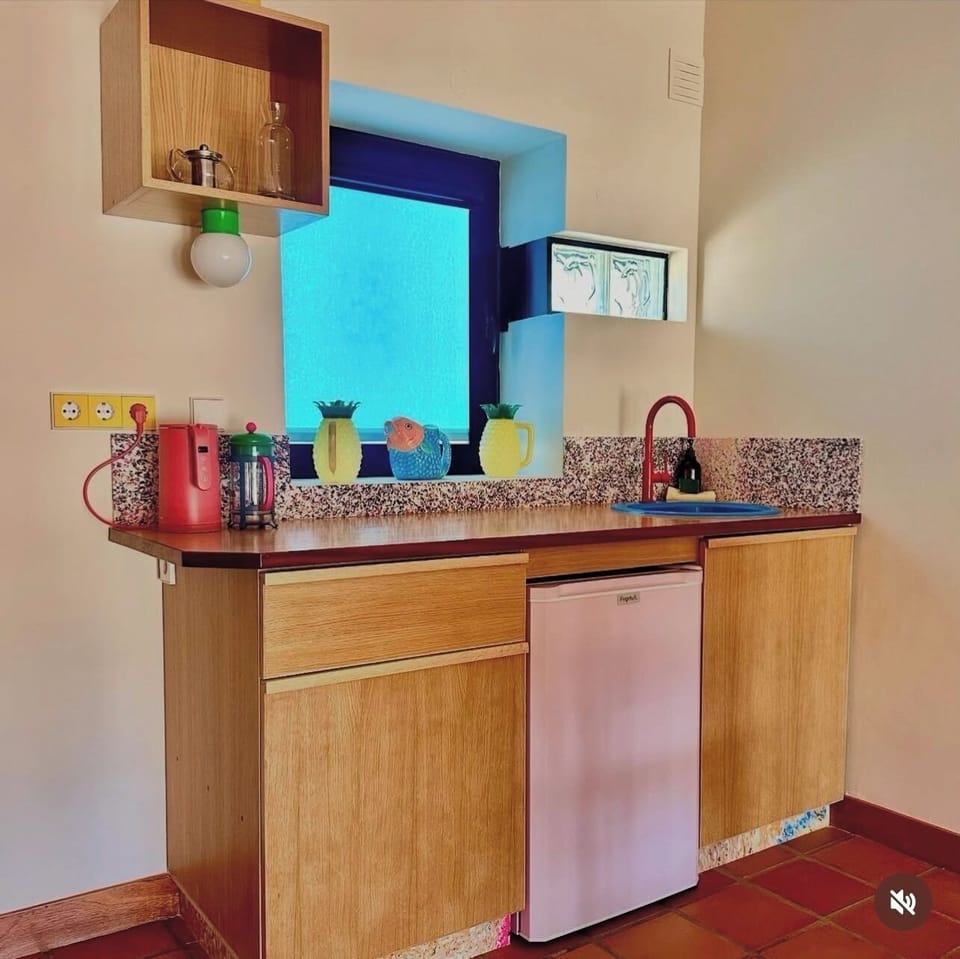 Mini-fridge, microwave, stovetop, dishwasher