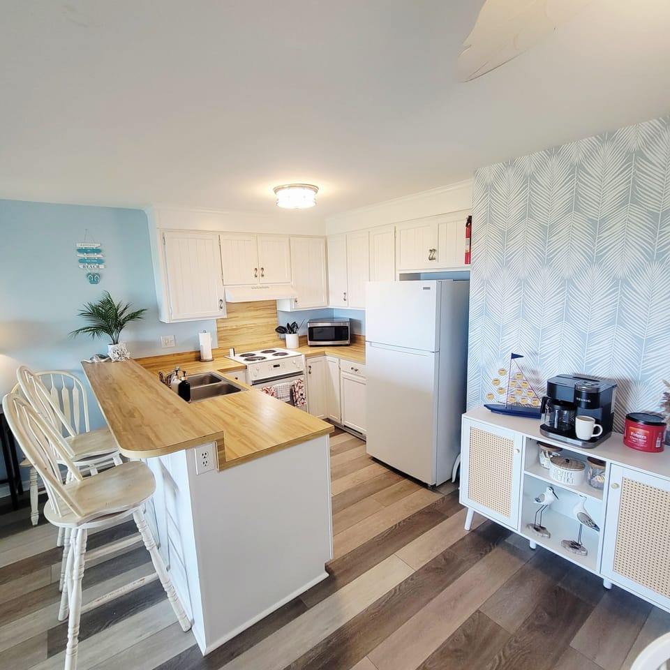 Nicely appointed kitchen with everything you need to cook and entertain.