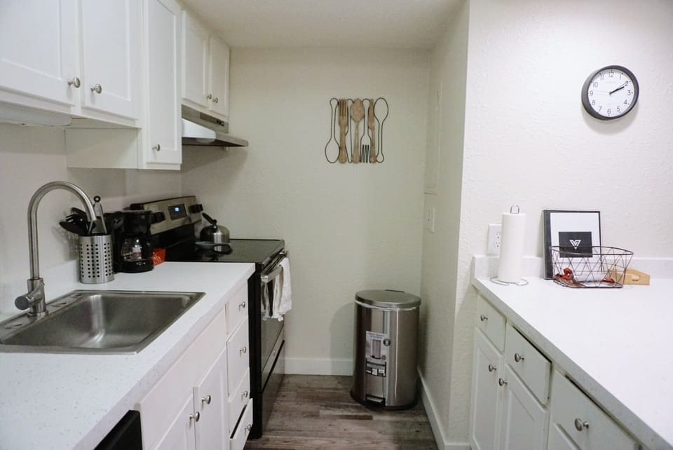 Dishwasher and full size stove