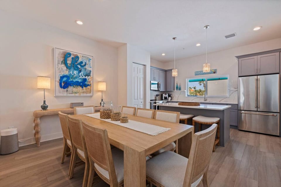 Dining Space for Family Meals & Game Nights
