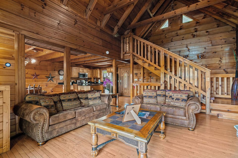 sleeper sofa and love seat with coffee table