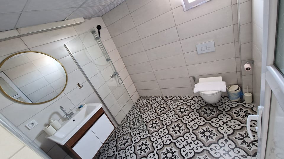 Deluxe Triple Room | Bathroom | Separate tub and shower, hair dryer, towels, soap