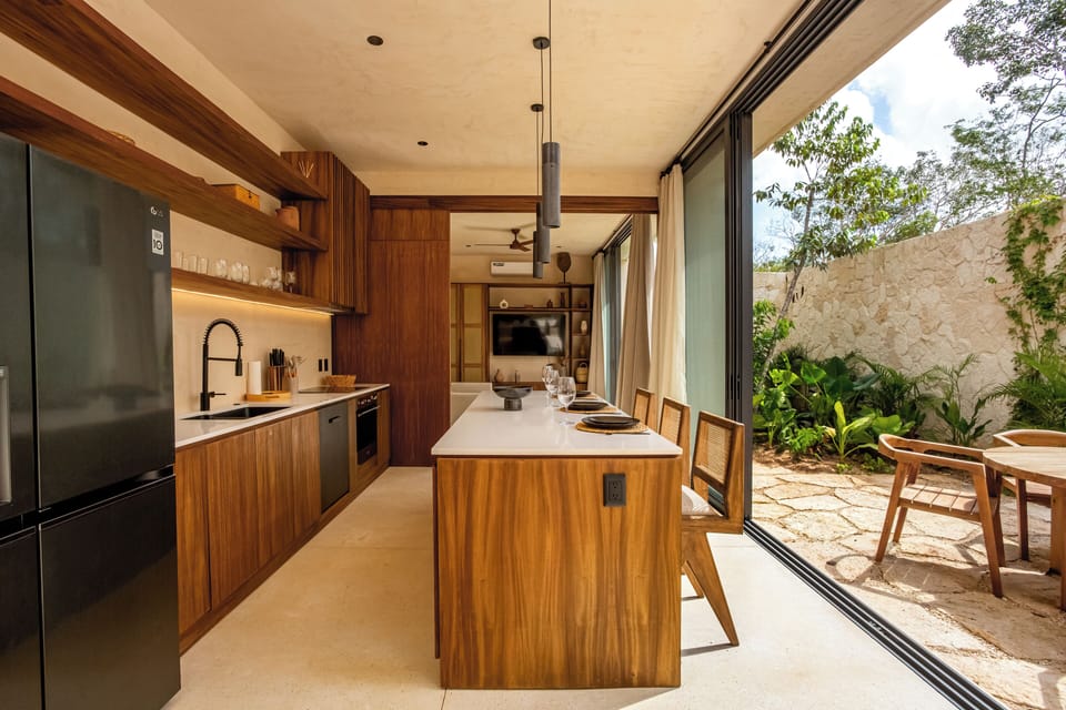Deluxe Villa, Pool View | Premium bedding, in-room safe, individually furnished, laptop workspace