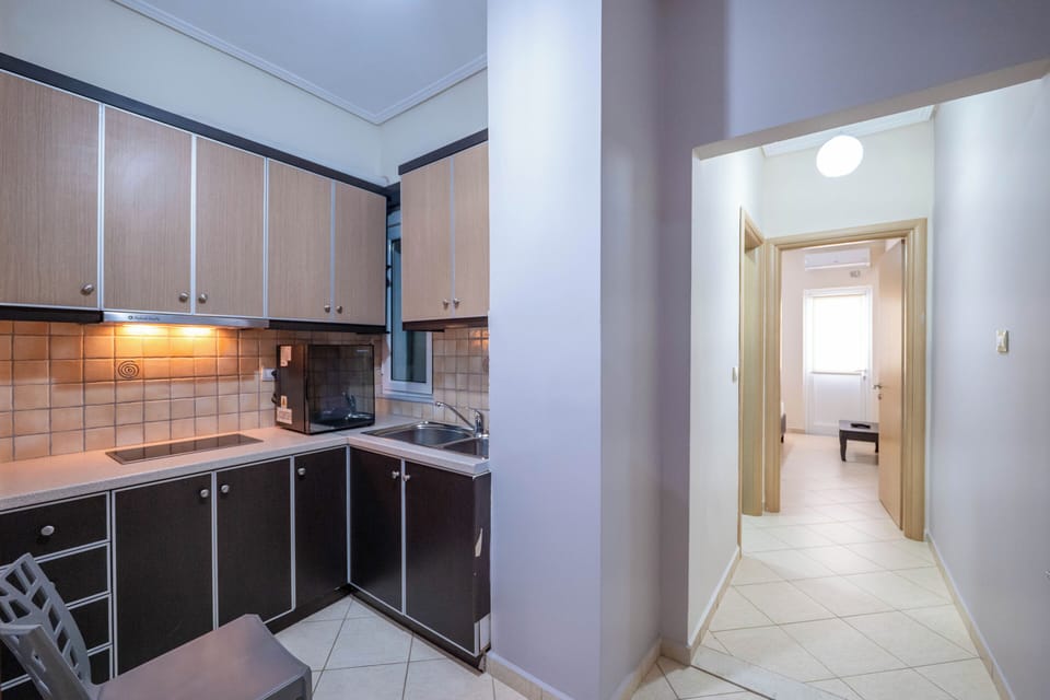 Apartment, City View | Private kitchen