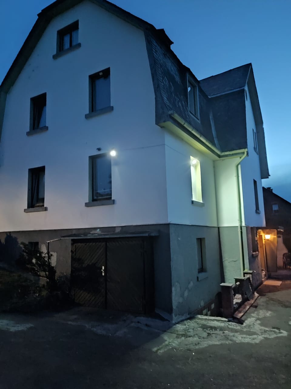 Haus bei Nacht