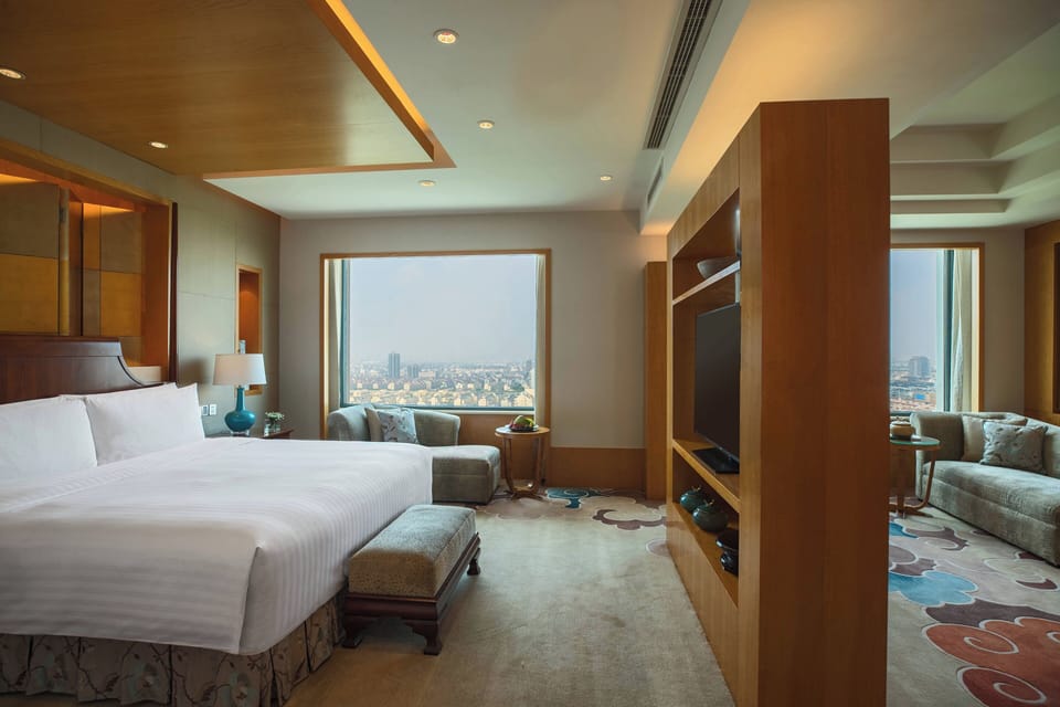 Presidential Suite, 1 Bedroom (with one air purifier) | 1 bedroom, premium bedding, down comforters, minibar