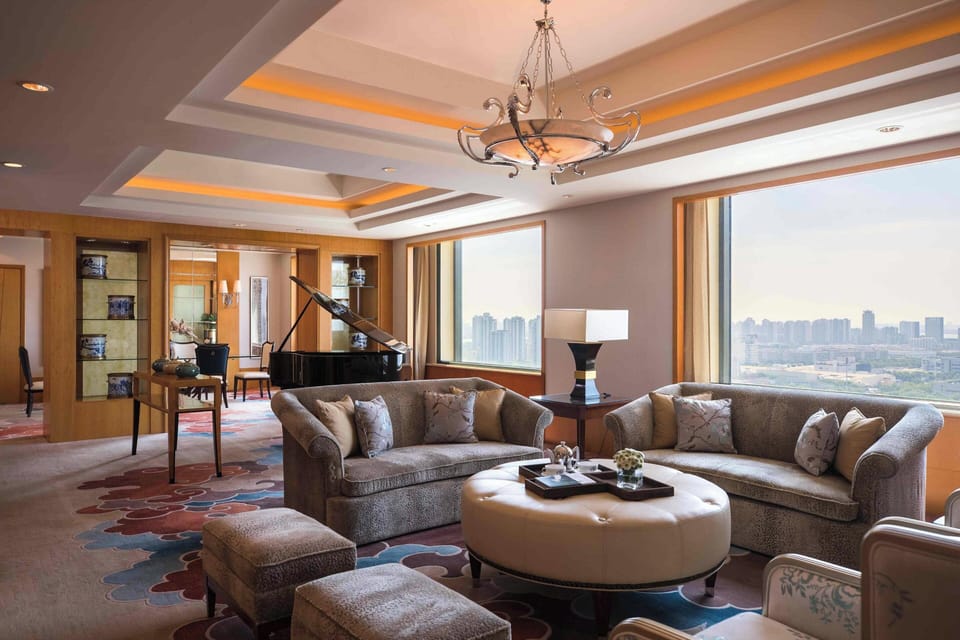 Presidential Suite, 1 Bedroom (with one air purifier) | 1 bedroom, premium bedding, down comforters, minibar