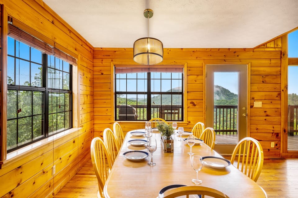 Dine while taking in the incredible views