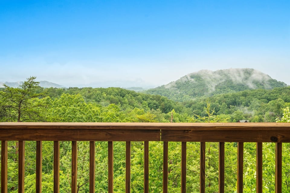 This property has an awesome view when the weather is clear