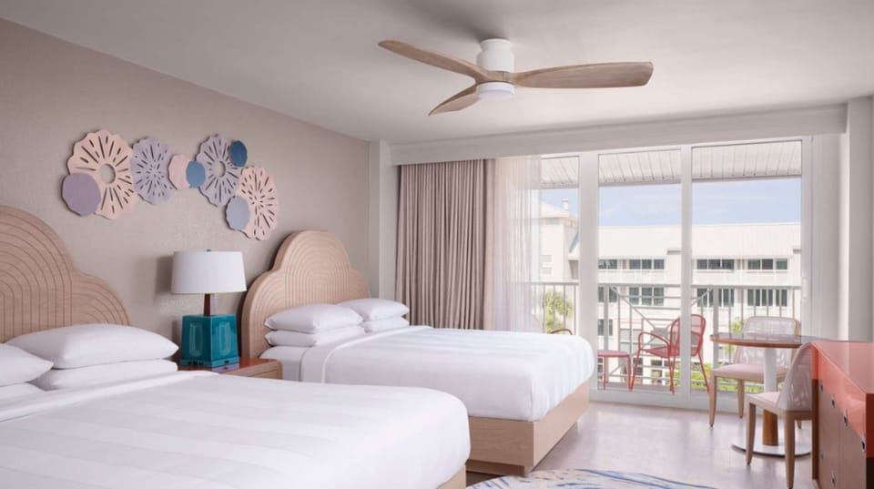 Room, Resort View, 2 Double Beds, Balcony (Main Building).