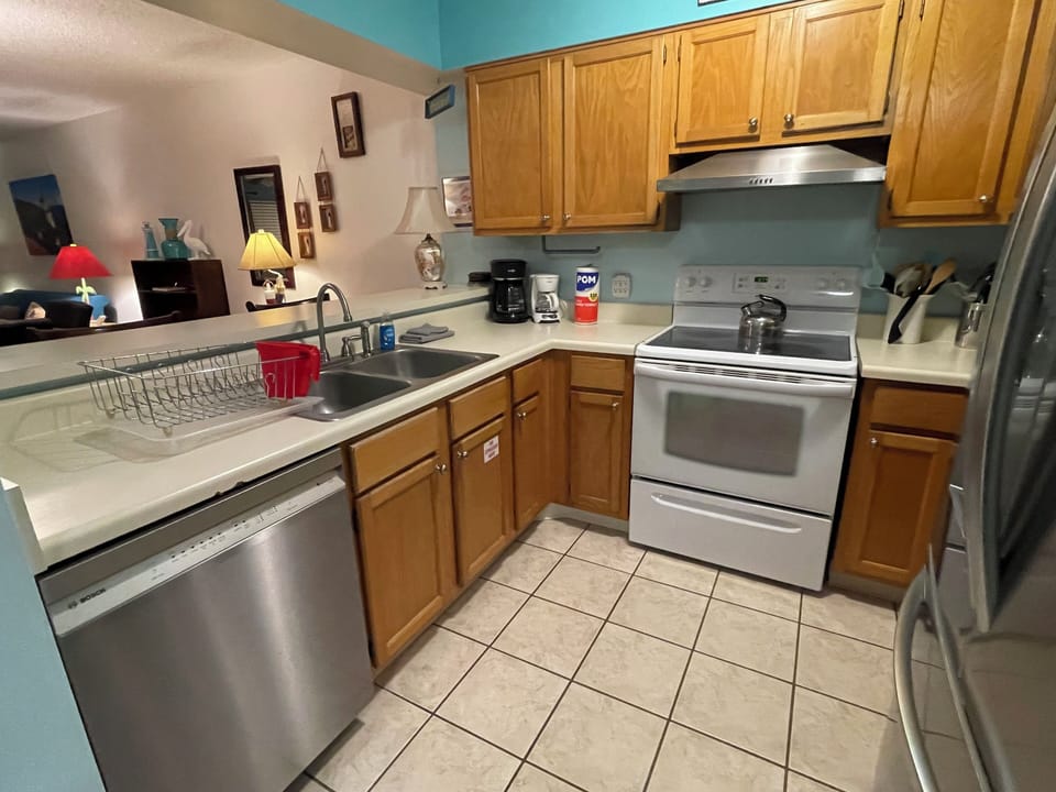 Equipped kitchen